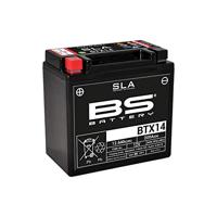 BS-BATTERY Bs-batterij batterij "btx14 / btx14-bs". battery btx14 bs sla - thumbnail