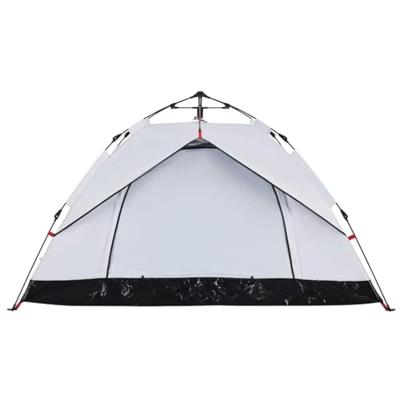 VidaXL Koepeltent 2-persoons snelontgrendeling verduisterende stof wit VidaXL Koepeltent 2-persoons snelontgrendeling verduisterende stof wit