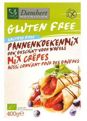 Damhert Gluten Free Pannenkoekenmix Lactose Free