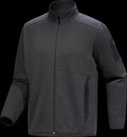 Arcteryx Covert Cardigan Fleece Heren Black Heather II M - thumbnail