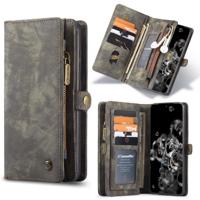 Caseme - vintage 2 in 1 portemonnee hoes - Samsung Galaxy S20 - Grijs - thumbnail