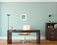 TFA Dostmann 60.4509.02 Zendergestuurd Wandklok 27 mm x 195 mm x 195 mm Wit - thumbnail