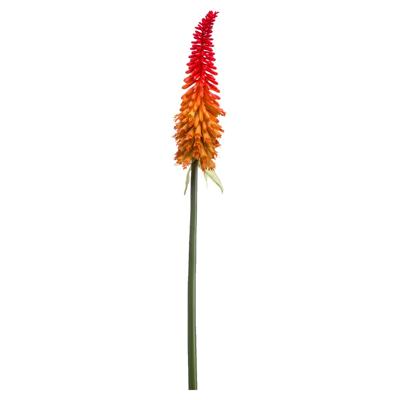 Kniphofia spray red/orange 85 cm kunstplant Emerald - Emerald