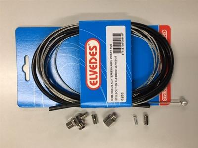 Elvedes Cable Systems BV Kabelset elvedes rollerbrake brim41/50/53 achterzijde zwart