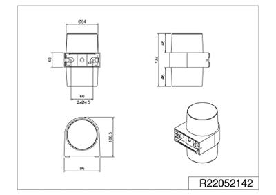 Trio BuitenlampMolina rond antraciet - R22052142