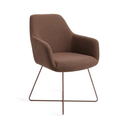 Jesper Home Eetkamerstoel 'Hiroo' Cross Rose, kleur Rustic Rye