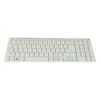 Notebook keyboard for Packard Bell EasyNote TS11 LK13 Gateway: NV55S NV56R NV77H white - thumbnail