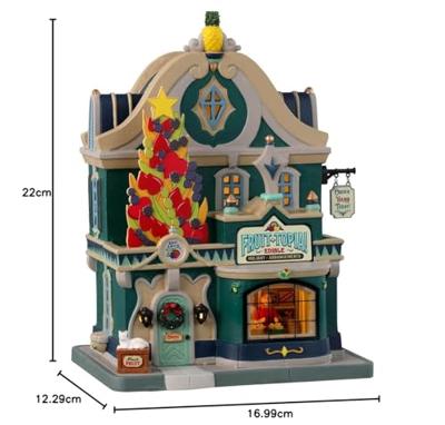 Lemax fruit-topia! verlicht kersthuisje Caddington Village 2023