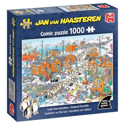 Jumbo Jan van Haasteren zuidpool expeditie 1000 stukjes