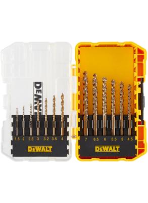 DeWalt Accessoires 13-delige Metaalborenset | HSS-G | 1,5 mm-7 mm | In TOUGH CASE - DT70710-QZ