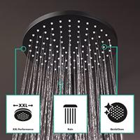 Hansgrohe Showerpipe Vernis Blend 200 1 Jet Reno EcoSmart Mat Zwart - thumbnail