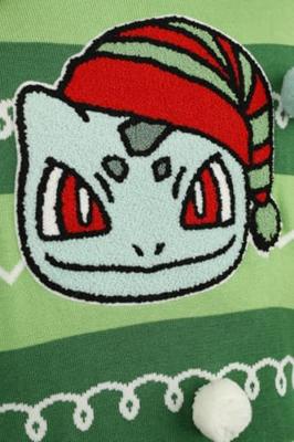 Pokémon - Bulbasaur Patched Christmas Jumper