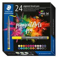 Brushpen Staedtler PigmentArts set à 24 kleuren | 3 stuks - thumbnail