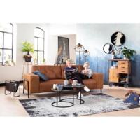 3 zitsbank Le Garage (Tyson) | Leer  | Cognac - thumbnail