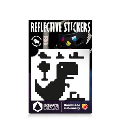 REFLECTIVE BERLIN reflex-stickers "decals" ref.sticket ref.berlin decals t-rex black