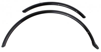 Eurofender S.r.l.u. Stel spatborden 28 inch 46 pvc zwart eurofender Eurofender S.r.l.u. Stel spatborden 28 inch 46 pvc zwart eurofender