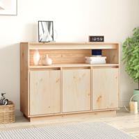 Dressoir 104,5x34x80 cm massief grenenhout - thumbnail