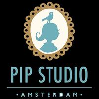 Pip Studio Pip Studio Startile Hoeslaken - Donkerblauw 100 x 200 cm hoekhoogte: 25 - thumbnail