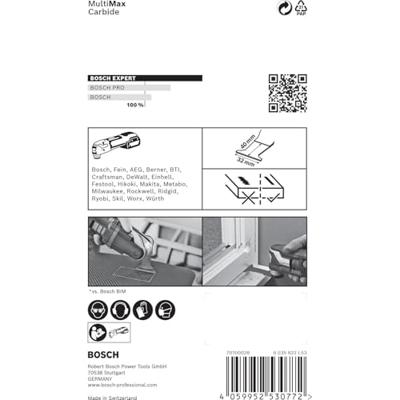 Bosch Accessories 2608900025 EXPERT MultiMax AIZ 32 APIT Carbide Multitool 5-delig 5 stuk(s)