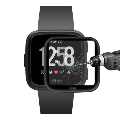Voor Fitbit versa (2018) ENKAY Hat-Prince 3D volledig scherm zachte TPU rand + zacht glas HD Screen Protector film