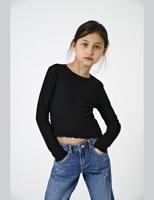 Kids ONLY Zomer top meisjes zwart - Stretch Fit - Kognella - thumbnail