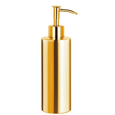 Zeepdispenser Allibert Coperblink Staand 6x6x20.5cm Metal Goud Zeepdispenser Allibert Coperblink Staand 6x6x20.5cm Metal Goud