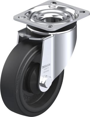 Blickle LK-POEV 125KA-1 Zwenkwiel Wieldiameter: 125 mm Draagvermogen (max.): 250 kg 1 stuk(s)