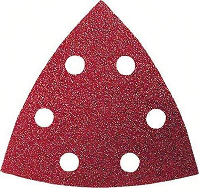 Bosch Accessories 2609256957 Deltaschuurpapierset Geperforeerd Korrelgrootte (num) 60, 80, 120, 180, 240 Hoekmaat 93 mm 1 set(s) - thumbnail