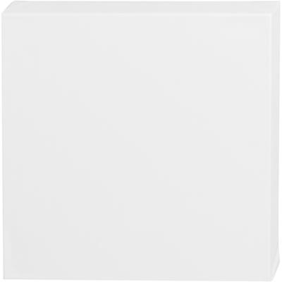 Creativ Company Canvas, d: 3,7 cm, afm 30x30 cm, 360 gr, wit, 1 stuk