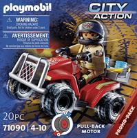 Playmobil 71090 City Action Brandweer Speed Quad - thumbnail