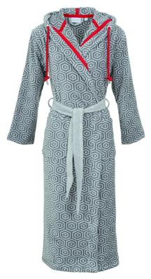 Carl Ross Carl Ross dames badjas 601300 silver/basalt 36/38