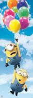 Poster Minions - Door Balloons 53x158cm - thumbnail