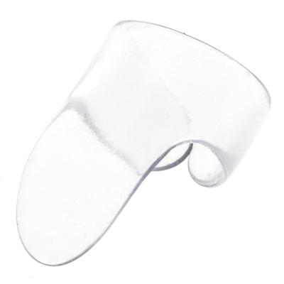 Dunlop Clear D Fingerpick plastic vingerplectrum large