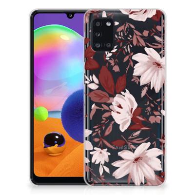 Smartphone hoesje Samsung Galaxy A31 Watercolor Flowers