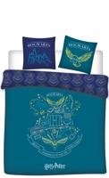 Harry Potter Dekbedovertrek groen/ turquoise - Polyester - thumbnail