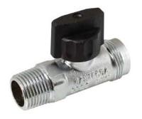 Wiesbaden Riko Gasaansluitkraan Gastec 1/2''x M24 recht bui. - thumbnail