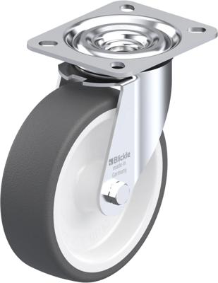 Blickle L-POTH 125G Zwenkwiel Wieldiameter: 125 mm Draagvermogen (max.): 250 kg 1 stuk(s)