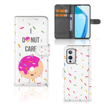 OnePlus 9 | Book Cover | Donut Roze OnePlus 9 | Book Cover | Donut Roze