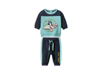 Baby joggingpak Looney Tunes of Tom en Jerry (Donkerblauw/turqouise, 62/68) - thumbnail