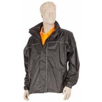 Rainfall Luxery regenjas zwart, XL - thumbnail