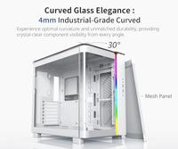 Montech KING 95 Midi-Tower Tempered Glass ARGB Wit - thumbnail