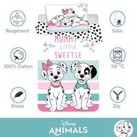 101 Dalmatiërs peuterdekbedovertrek 100 x 135 cm Katoen - thumbnail