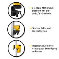Stabila LAX 50 G Kruislijnlaser | 30 m | ± 0,5 mm/m | 3 x type AA | 1 stuk - 19110 - thumbnail