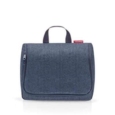 Reisenthel Toiletbag XL-Herringbone Dark Blue