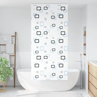 VidaXL Doucherolgordijn met cassette 90x240 cm stofbreedte 86 cm