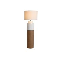 Vloerlamp Home ESPRIT Wit Bruin 220 V 50 X 50 X 139,5 cm - thumbnail