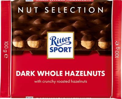 Ritter Sport Puur Hele Hazelnoot 100 g bij Jumbo