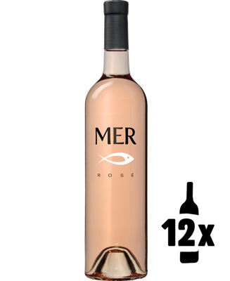 12 flessen MER Rosé Voordeelpakket