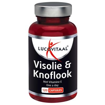 Lucovitaal Visolie & Knoflook 120Capsules