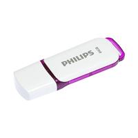 Philips FM64FD70B USB flash drive 64 GB USB Type-A 2.0 Paars, Wit - thumbnail